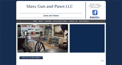 Desktop Screenshot of maxxgunandpawn.com